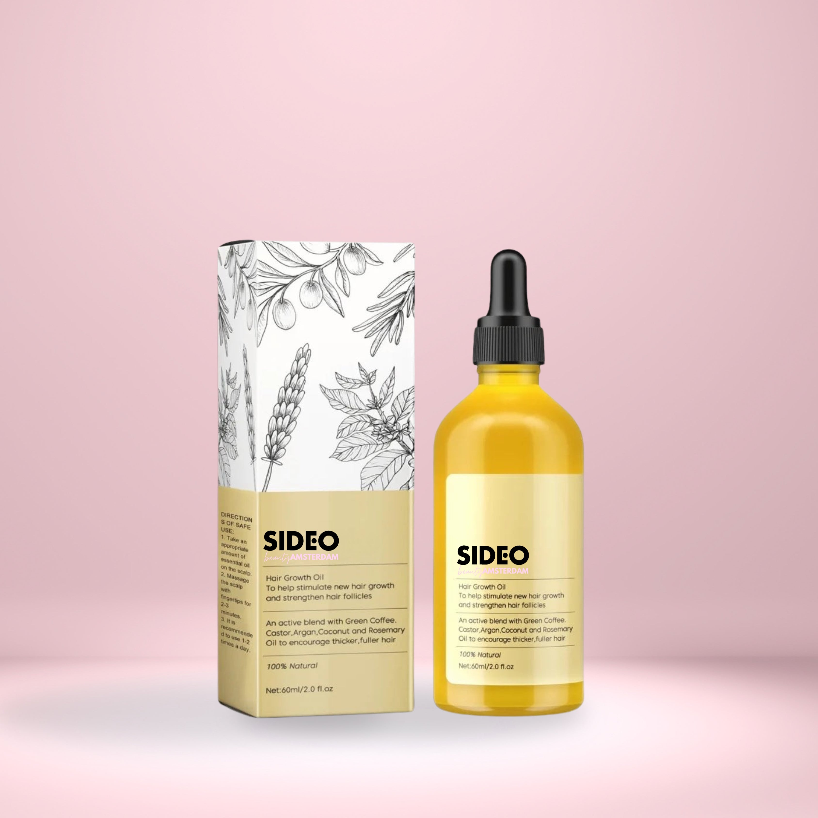 De Virale SideoEssentials™ Haargroeiolie