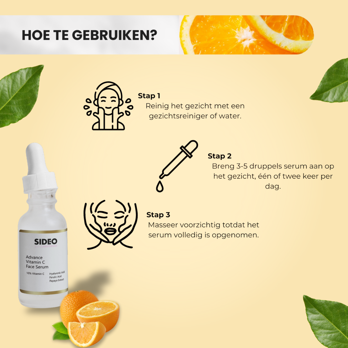 Het Virale SideoEssentials™ Vitamine C Serum