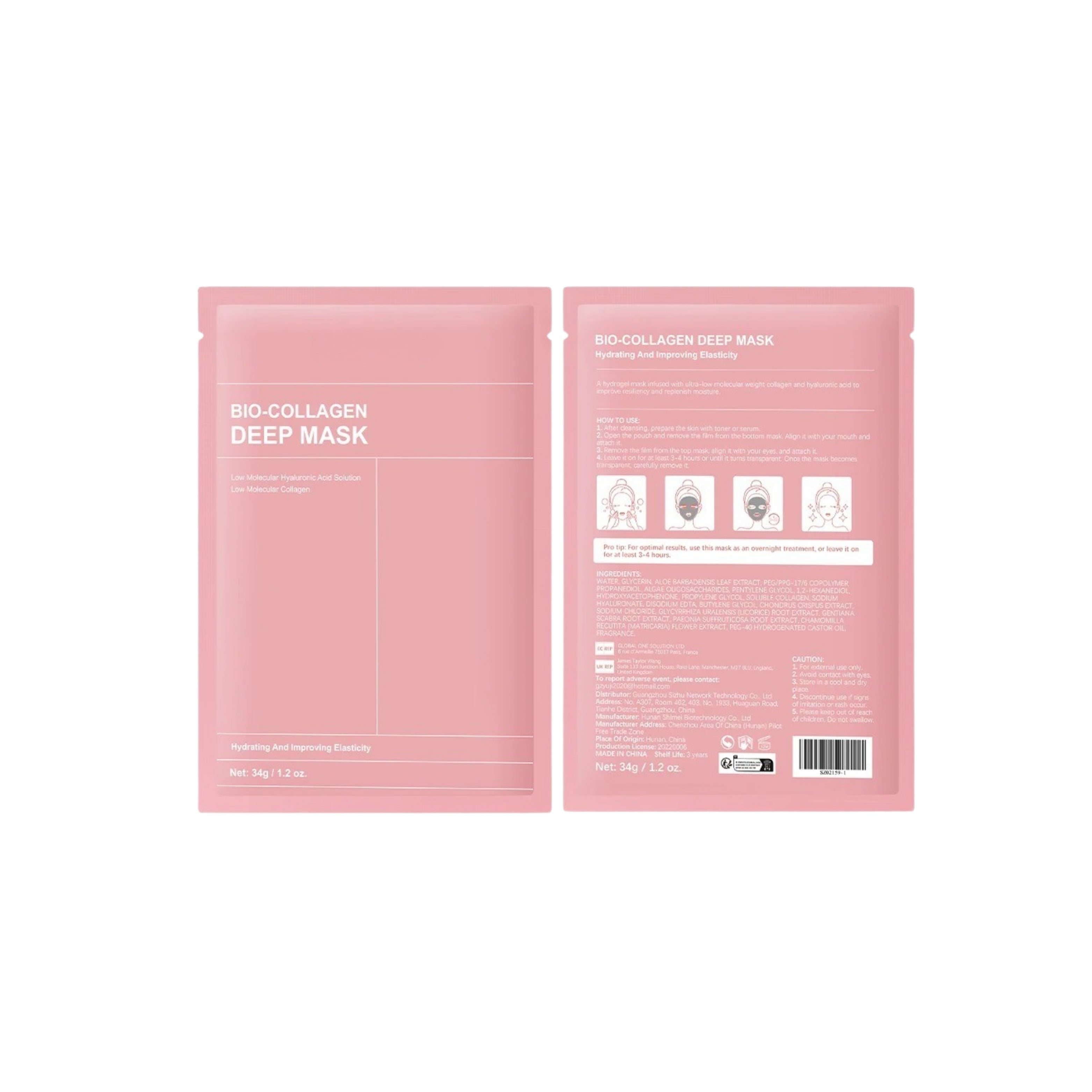 Sideo Bio-Collageen Boost Masker