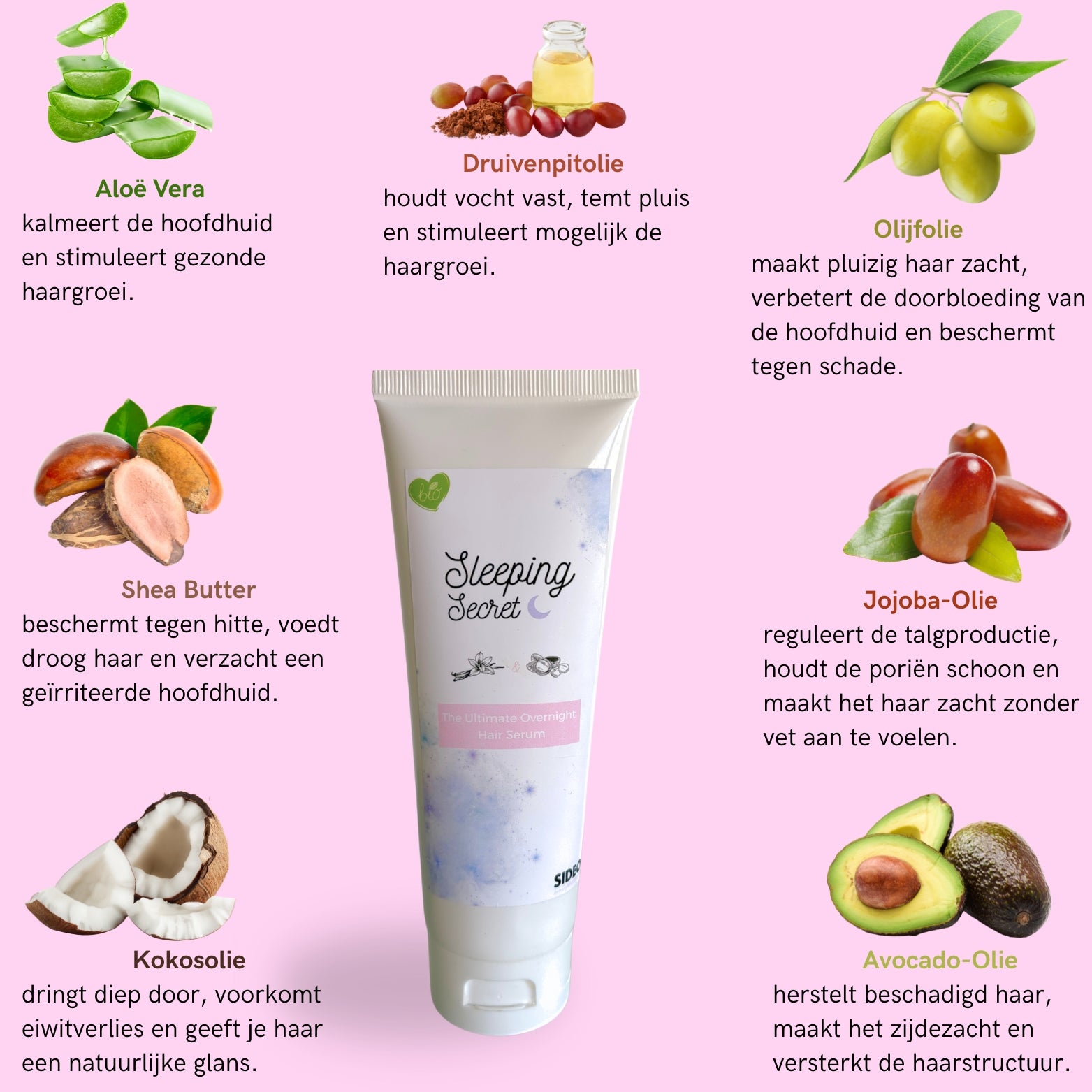 Sleeping Secret™ - Het Ultieme Nachtelijke Haarserum